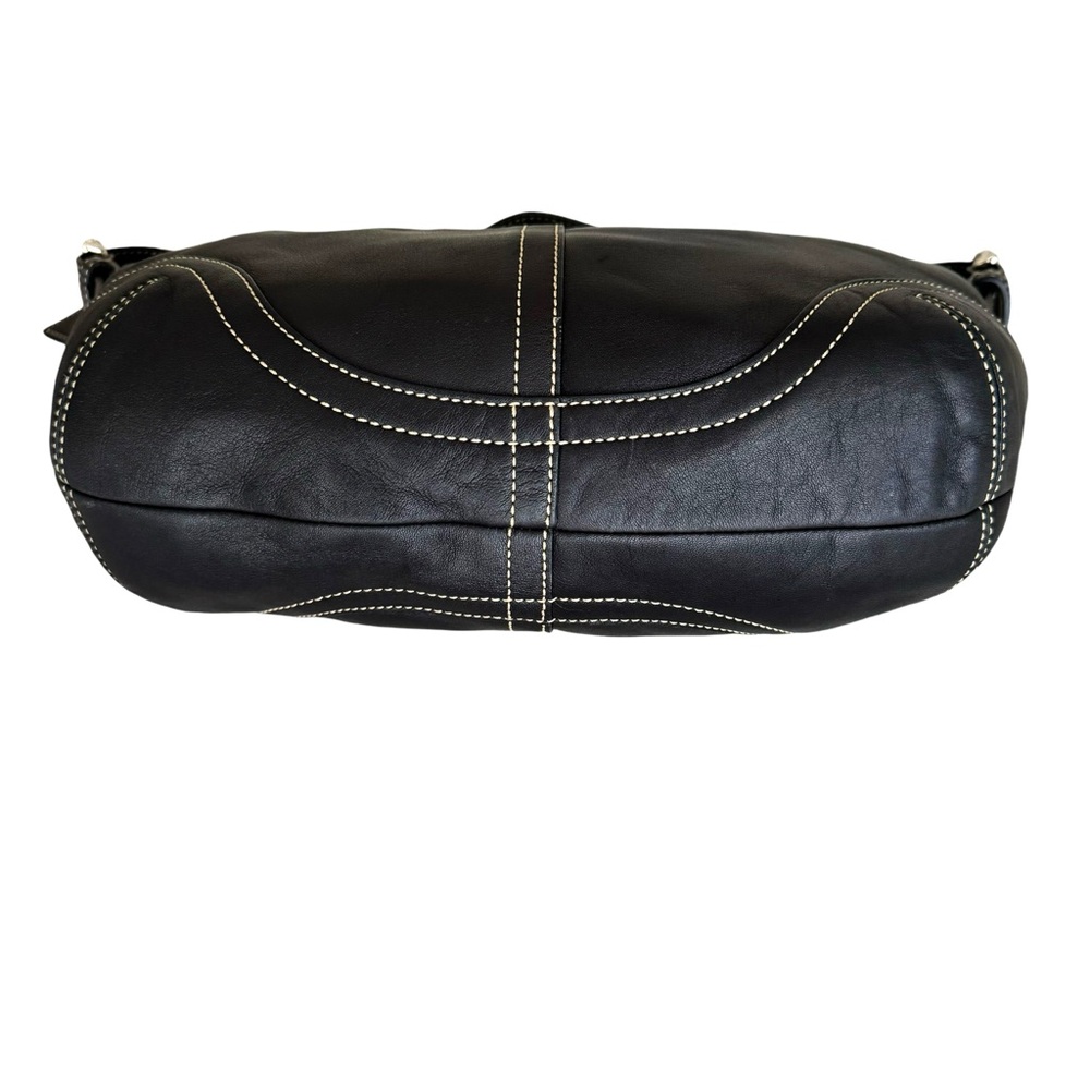 🆕 Coach Vintage Soho Leather Shoulder Bag Black - Picture 12 of 17